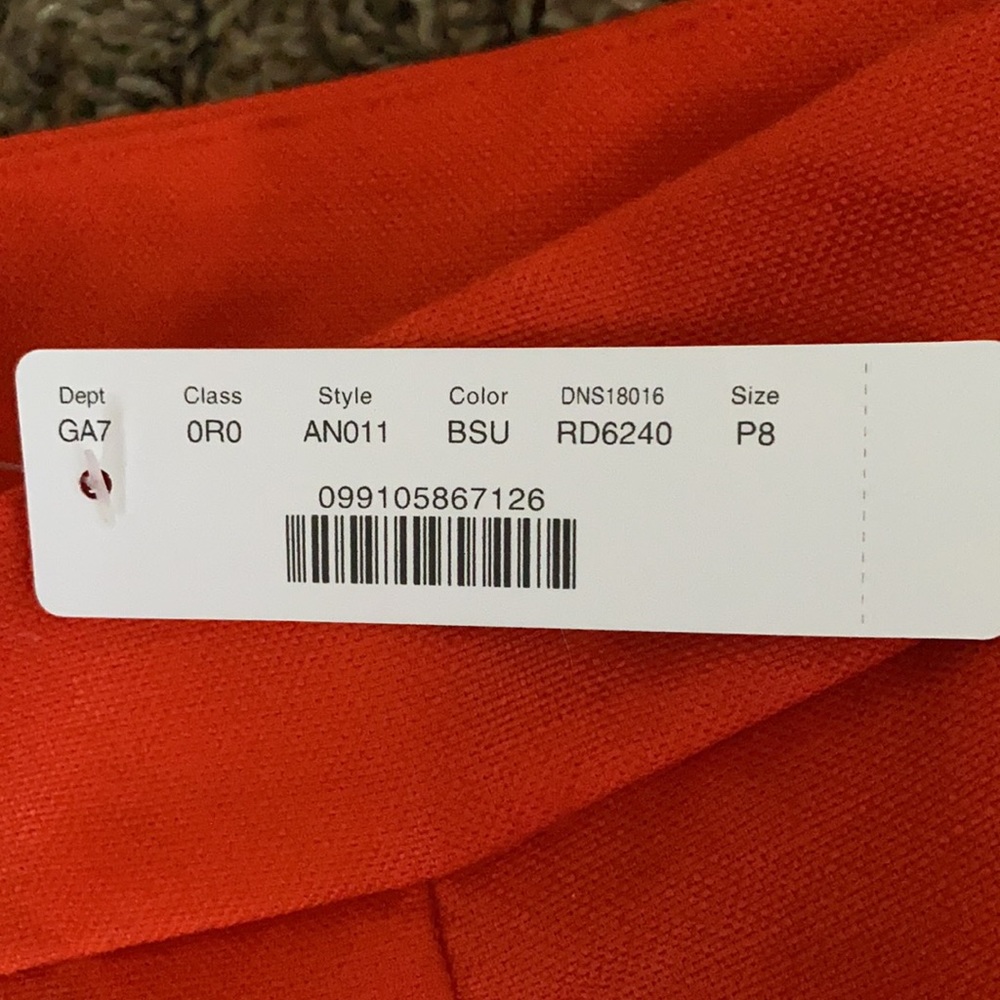 J. Crew coral pants (brand new) - Picture 4 of 4